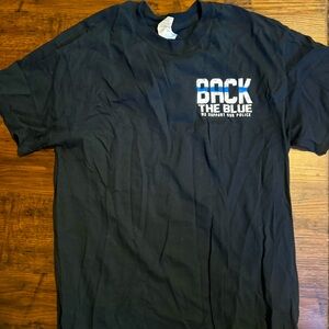 Back the blue t-shirt